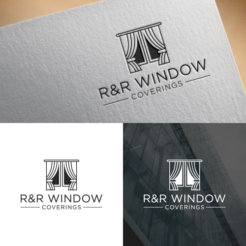 window covering logo
