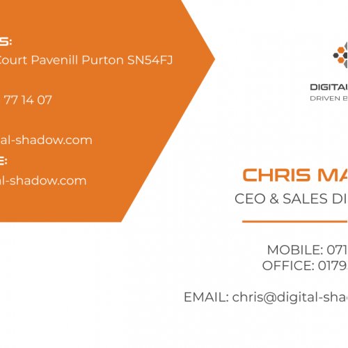 Digital Shadow Business Card