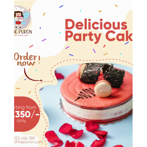 Delicious Party Cake