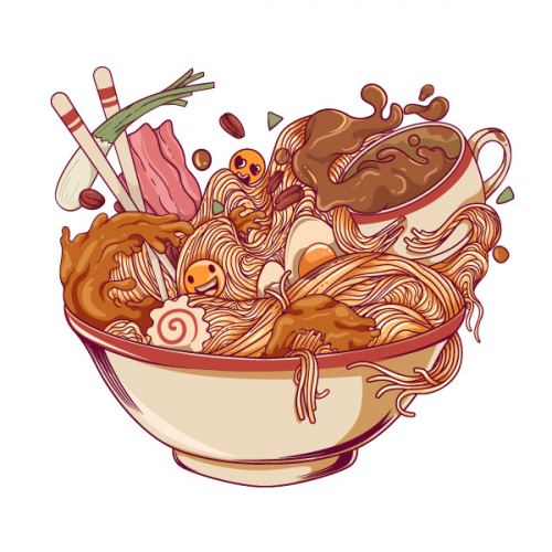 Ramen and Coffee thumb