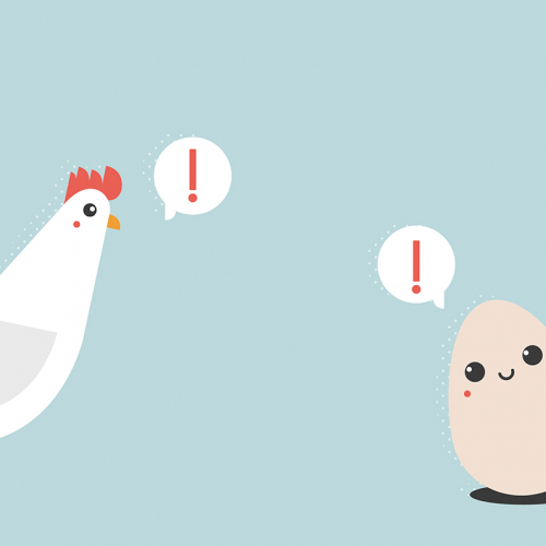 The egg and the hen