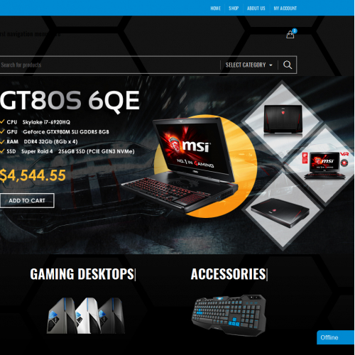 Website Banner/Slider design