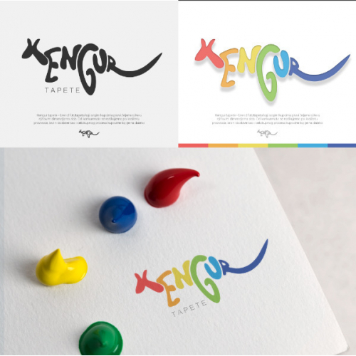 Logo design for a wallpaper company