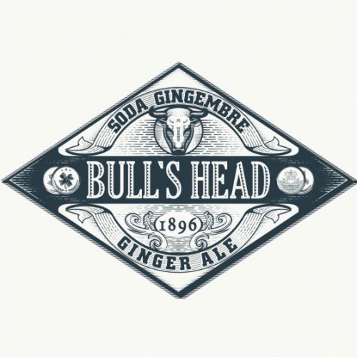 Bulls Head logo design thumb