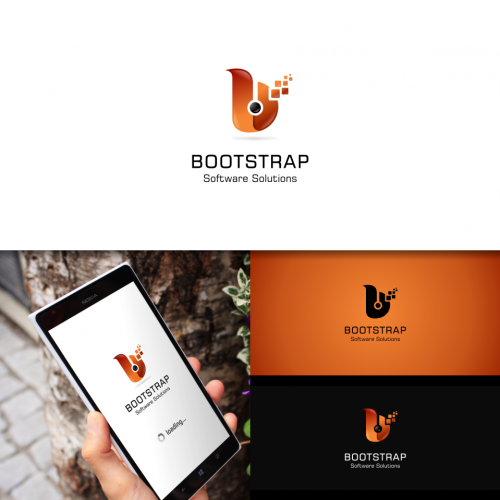 Computer Logo Design required by Bootstrap Software Solutions