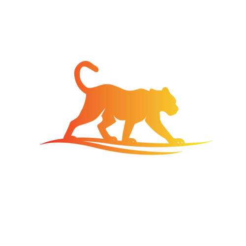 Golden Panther Logo Design
