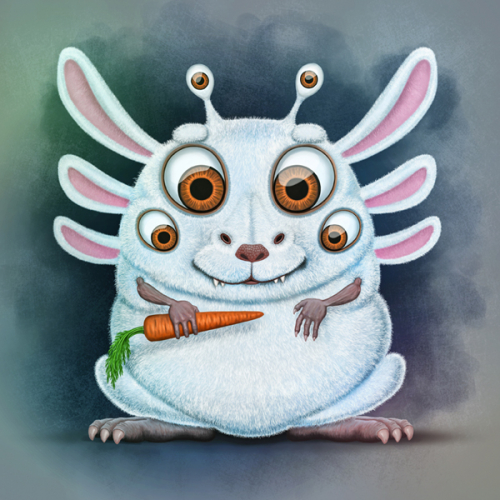 Eared character