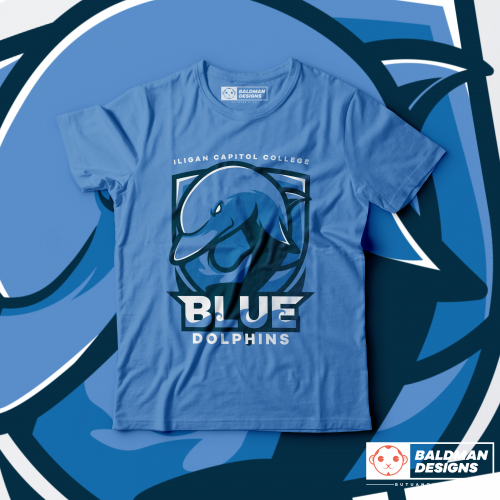 College Shirt (Blue Dolphins) thumb