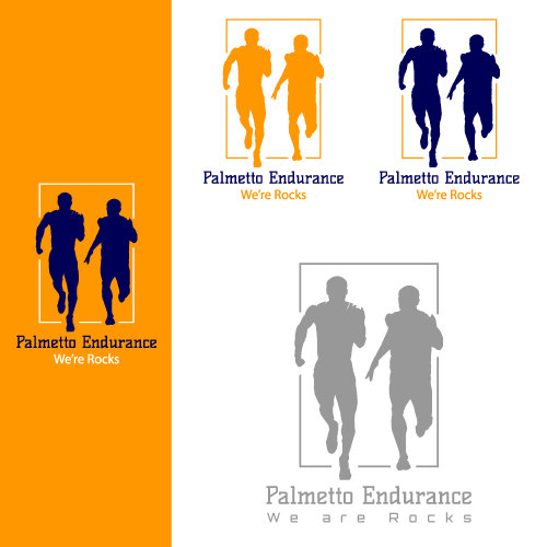 running logo