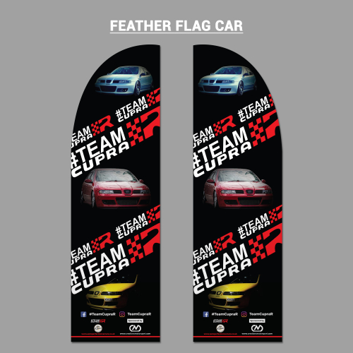 Feather Flag Car thumb