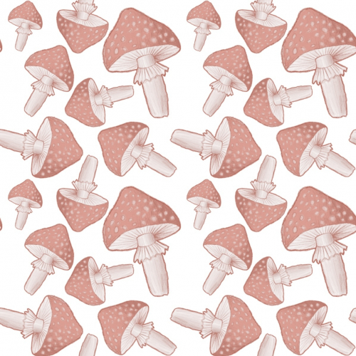 Mushrooms pattern