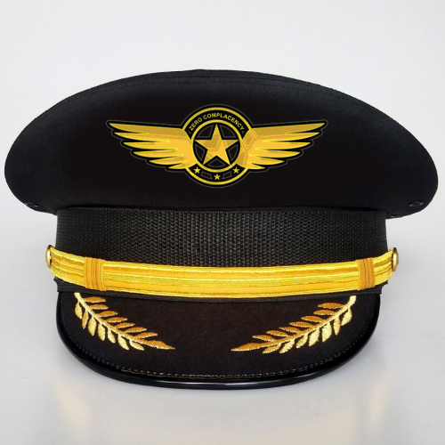 A pilot Hat Cap Logo and Mockup Design