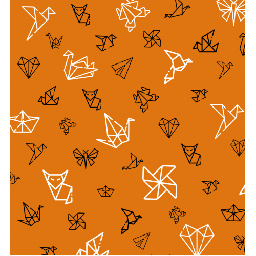 Origami Pattern Phone Wallpaper
