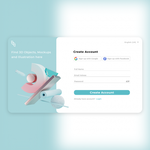 Login Page Design