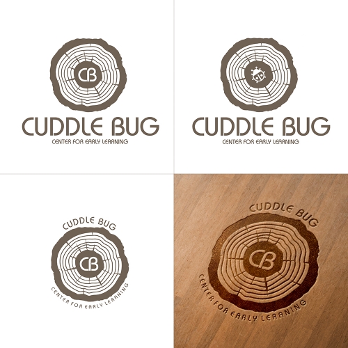 cuddle bug logo design thumb