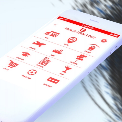 Mobile app UI design thumb
