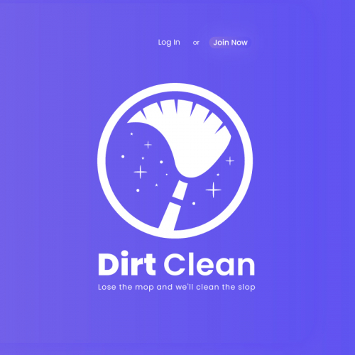 Cleaning business logo design