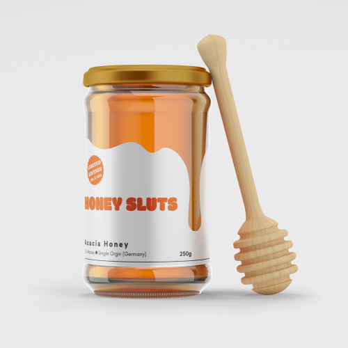 Honey Slut Label Design