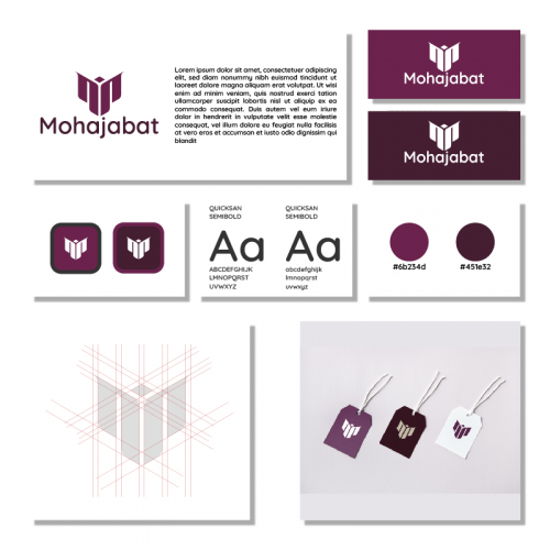Mohajabat Islamic Fashion Logo