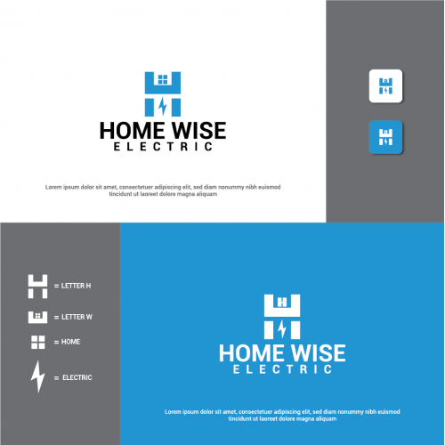Home Wise Electric Logo