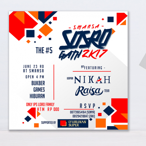 Poster for Local Event