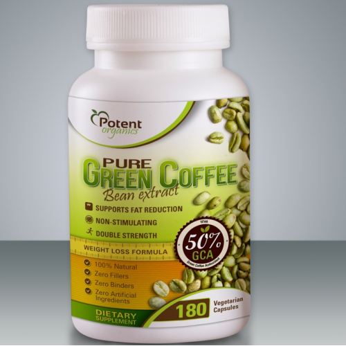 product label for Potent Organics Inc thumb