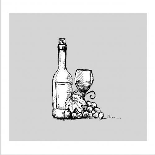 wine label