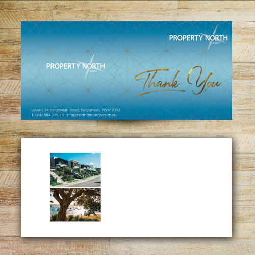 Thank You Card Design