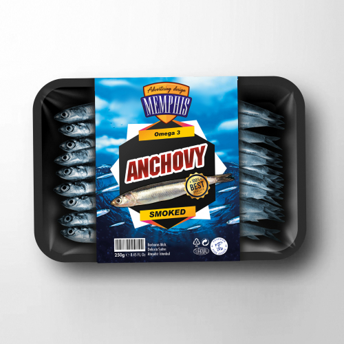Frozen Anchovy Package design