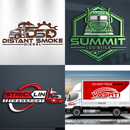 I will design transport logistic cargo