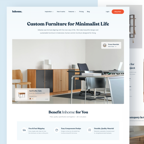 Furniture Website thumb