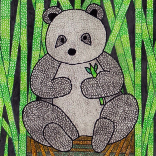 Panda in Bamboo thumb