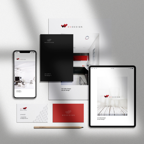 WeDesign branding identity