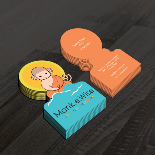 business card thumb