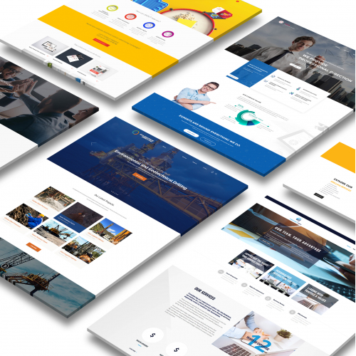 Websites for various companies thumb