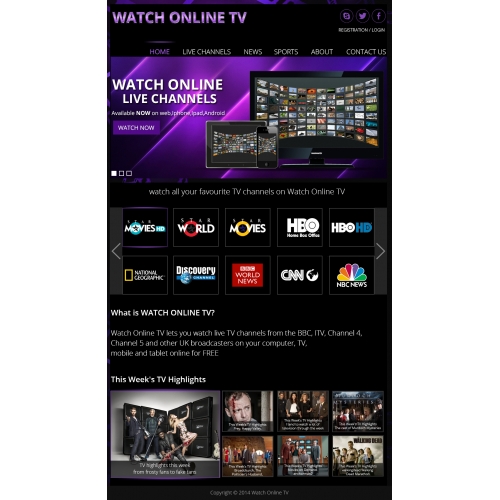 website template design