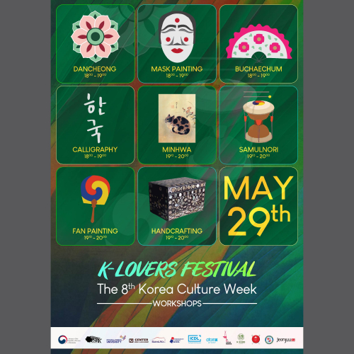 Poster K-Lovers Festival Workshops 2024