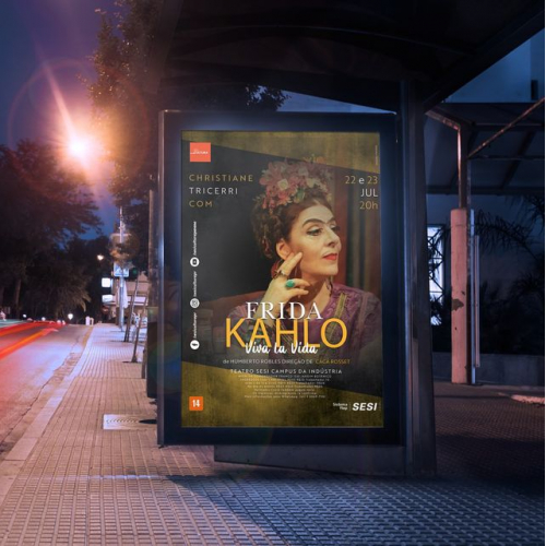 Cartaz para peça de teatro