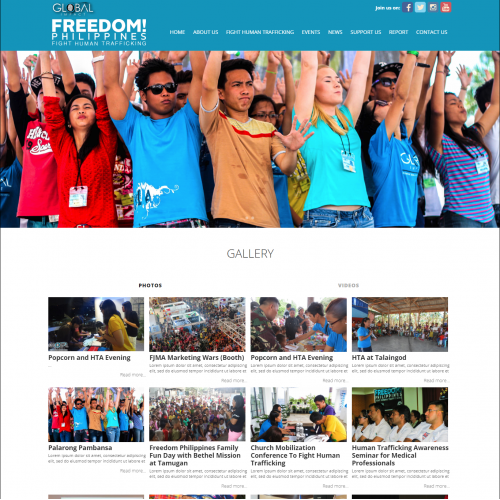 Wordpress Developed Website