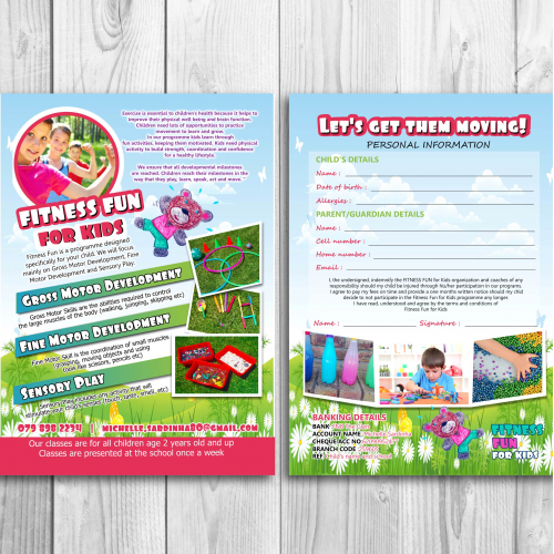 Fitness Fun for kids Flyer thumb