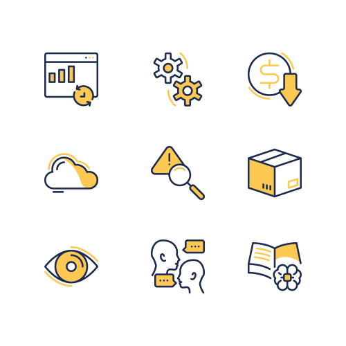 Machine Learning Icons
