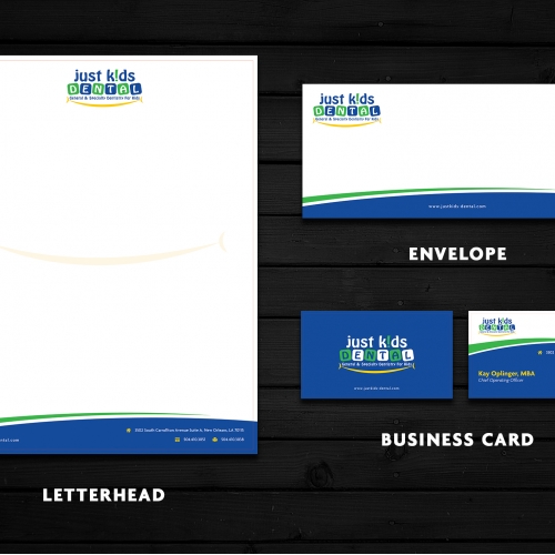 Just Kids Dental Business Card thumb