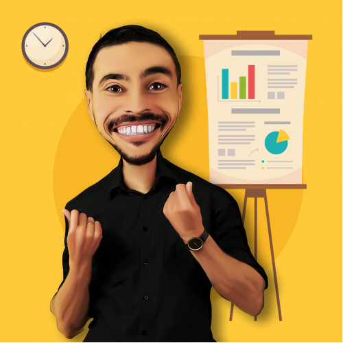 3D Caricature Photoshop