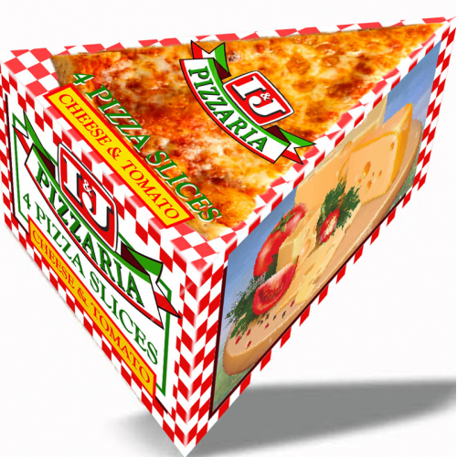 Sliced Frozen Pizza Packaging