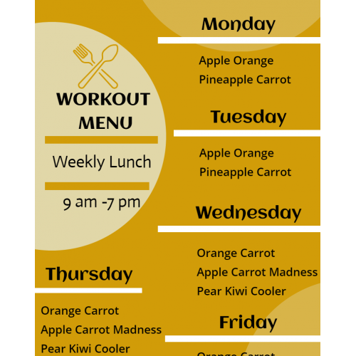 Food Menu