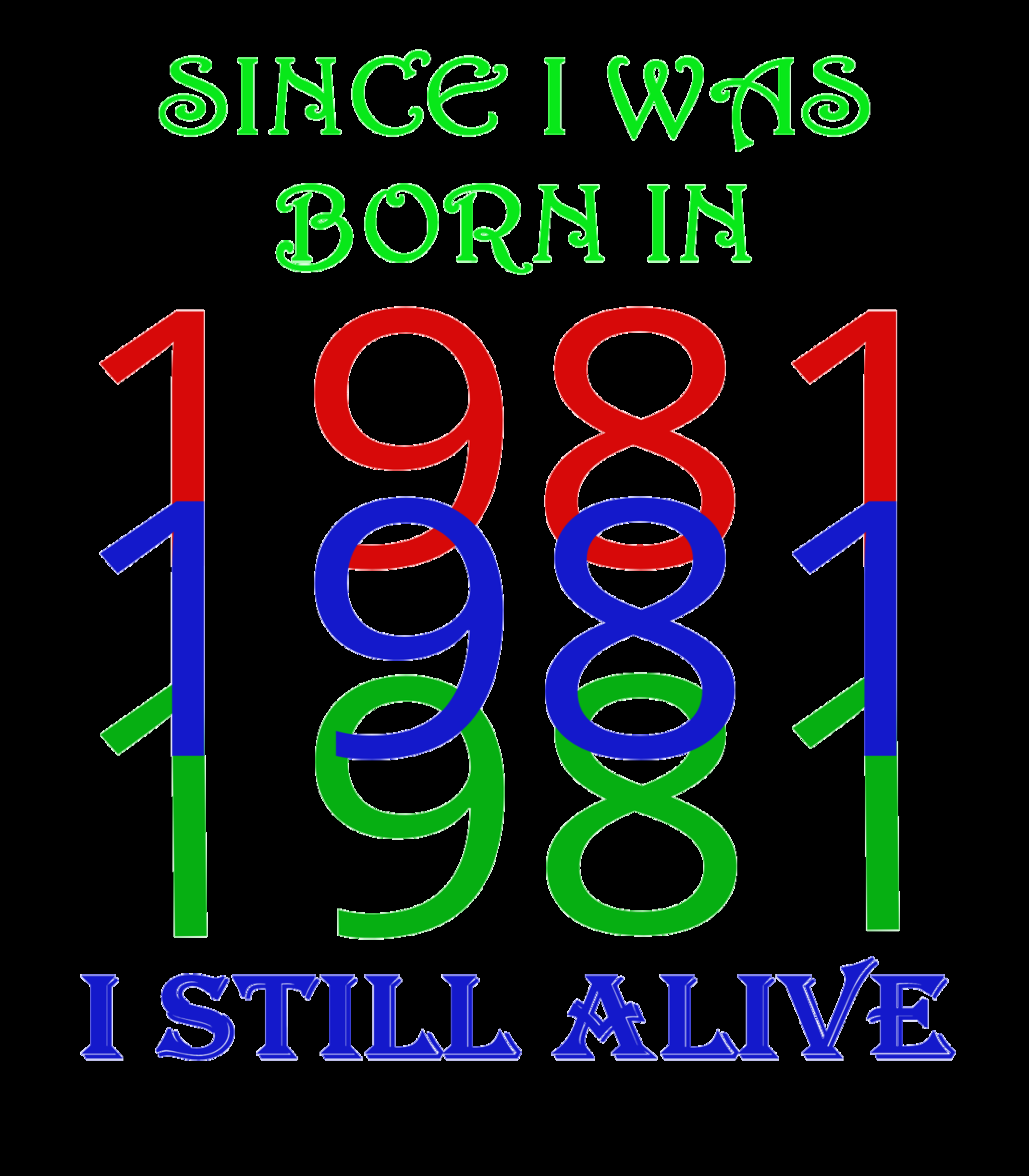 SINCE I WAS BORN