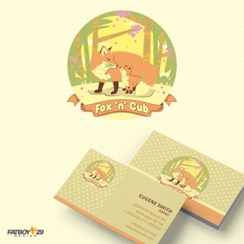 Fox n Cub - Logo Design thumb