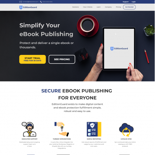Web Site redesign Edition Guard