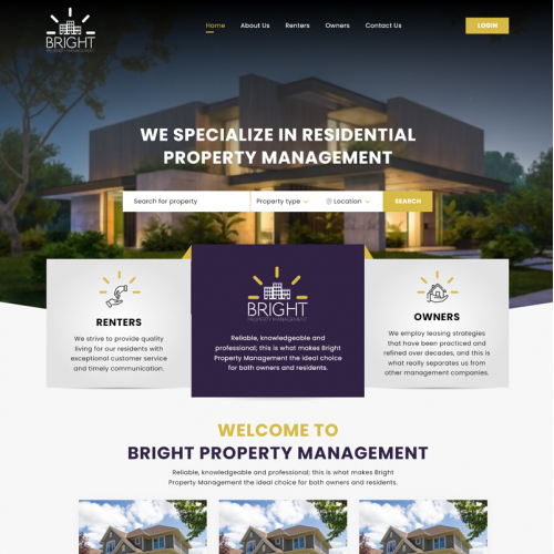 Website For Residential Property Management