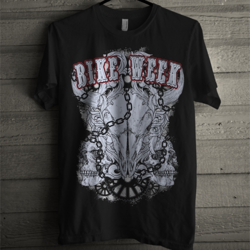 bike week tshirt design thumb